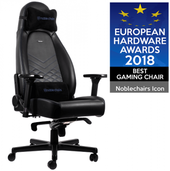  Noblechairs ICON PU Leather / black-blue