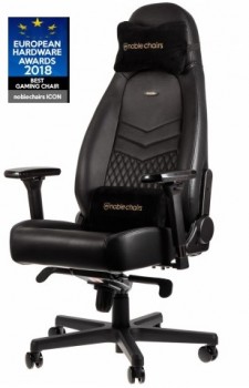 Noblechairs ICON Real Leather Black (.)