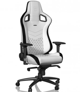  Noblechairs EPIC  PU Leather / white (2024)