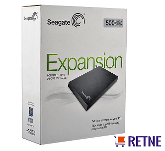 Внешний жесткий диск 500 Gb. Seagate Expansion Portable Drive (STBX500200) Black