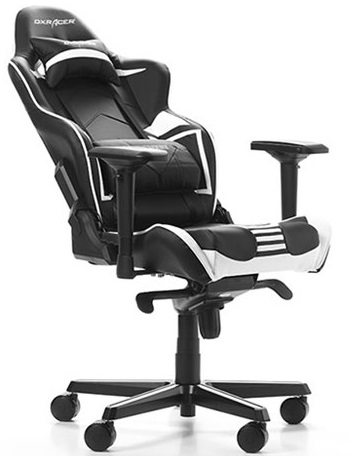 кресло DXRacer Racing OH/RV131-NW (чёрно-белое)