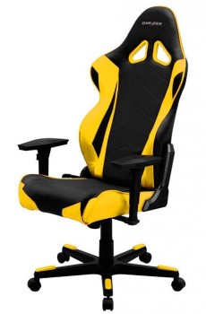 Игровое кресло DXRacer RACING OH/RE0/NY (Жёлтое)