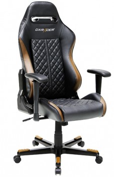 Геймерское кресло DXRacer OH/DF73/NC (шоколад)